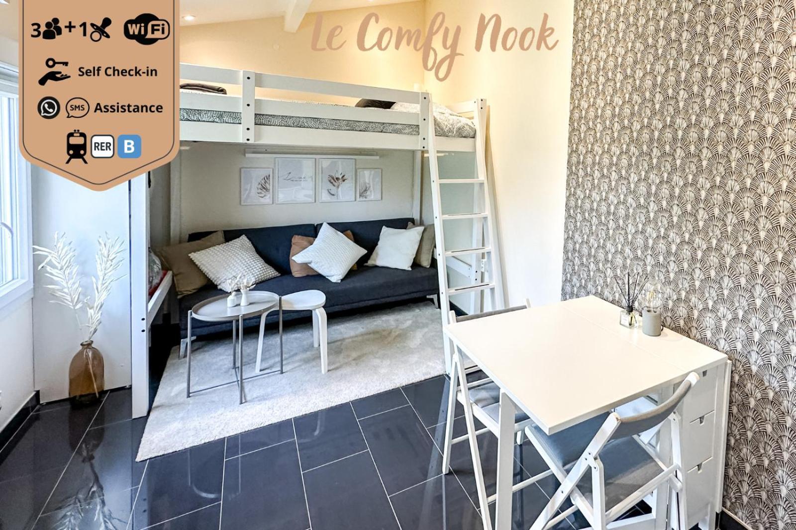 Le Comfy Nook - Tiny House Paris Cdg Disneyland Вильпаризи Экстерьер фото